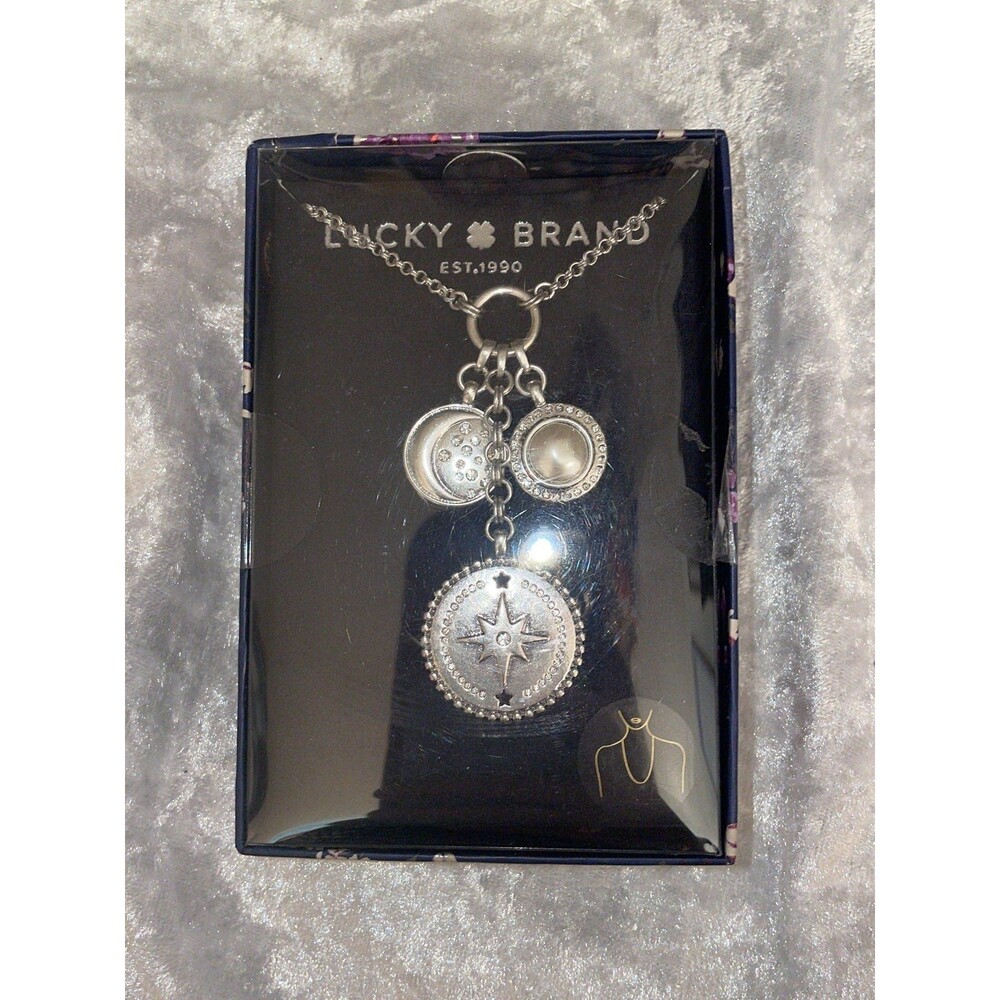 Lucky Brand Moon and Star Necklace